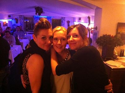Joscheba, sarajane und KAE nach dem Konzert beim SND